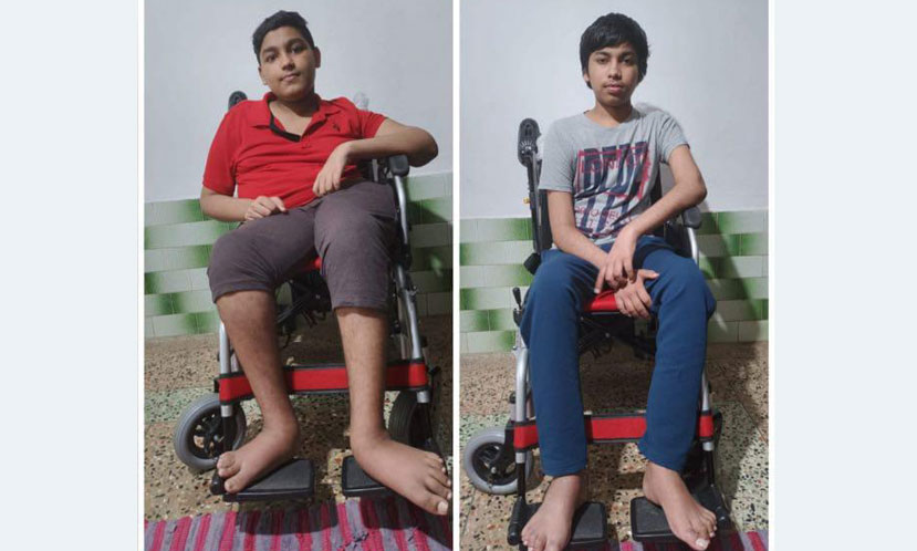 എസ്.എം.എ അറിയാൻ വൈകി; ചലനശേഷി നഷ്ടപ്പെട്ട് സഹോദരങ്ങൾ എസ്.എം.എ അറിയാൻ വൈകി; ചലനശേഷി നഷ്ടപ്പെട്ട് സഹോദരങ്ങൾ