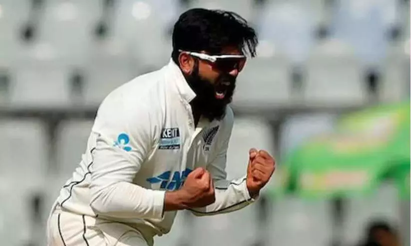 ഇന്ത്യയുടെ പത്ത്​ വിക്കറ്റും വീഴ്​ത്തി; മുംബൈയിൽ ചരിത്രമെഴുതി അജാസ്​ പ​​േട്ടൽ