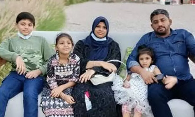saudi accident malayali family