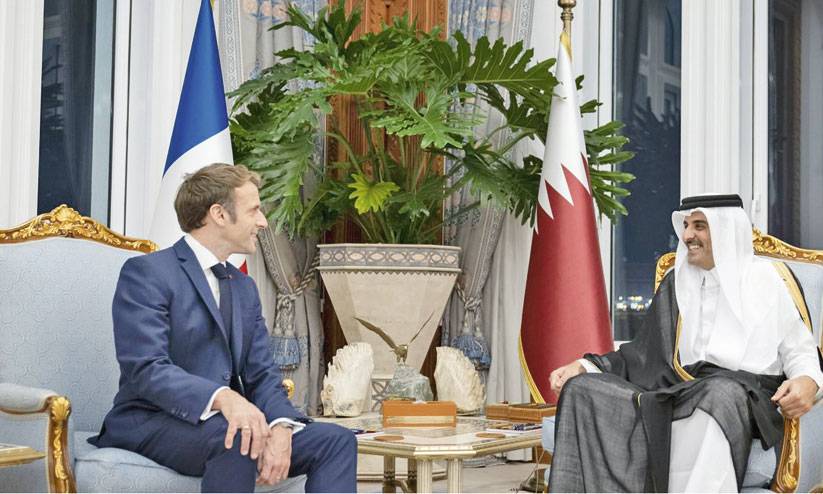 സൗഹൃദവും സഹകരണവും ശക്തമാക്കി ഖത്തർ-ഫ്രാൻസ് സൗഹൃദവും സഹകരണവും ശക്തമാക്കി ഖത്തർ-ഫ്രാൻസ്