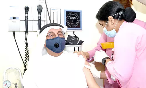 കോ​വി​ഡ്​ വാ​ക്​​സി​നേ​ഷ​ൻ 50 ല​ക്ഷം തി​ക​ച്ചു