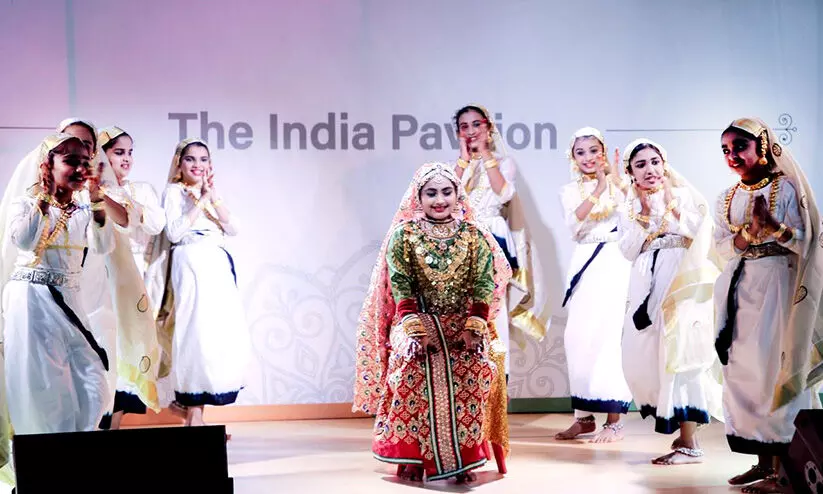 എക്സ്പോയിൽ കെ.എം.സി.സിയുടെ കേരളീയം എക്സ്പോയിൽ കെ.എം.സി.സിയുടെ കേരളീയം