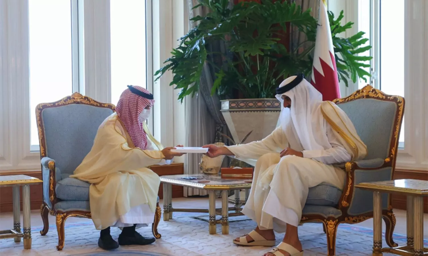 സൗദി - ഖത്തർ സഹകരണം; സൽമാൻ രാജാവ്​ ഖത്തർ അമീറിന്​ കത്തയച്ചു