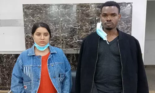 ഓൺലൈൻ തട്ടിപ്പ്: യുവാവും യുവതിയും പിടിയിൽ