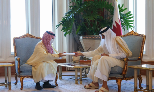 സൗദി - ഖത്തർ സഹകരണം; സൽമാൻ രാജാവ്​ ഖത്തർ അമീറിന്​ കത്തയച്ചു