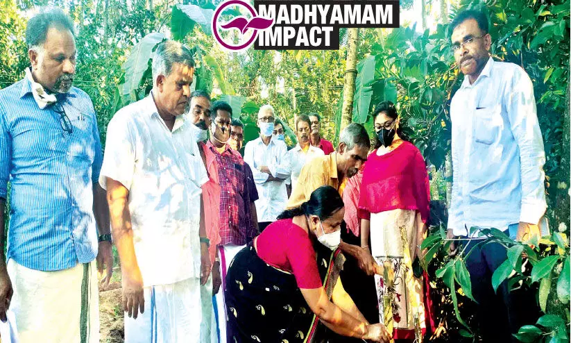 Athira familys house build by natives Athira familys house build by natives