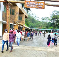 Munnar became active Munnar became active