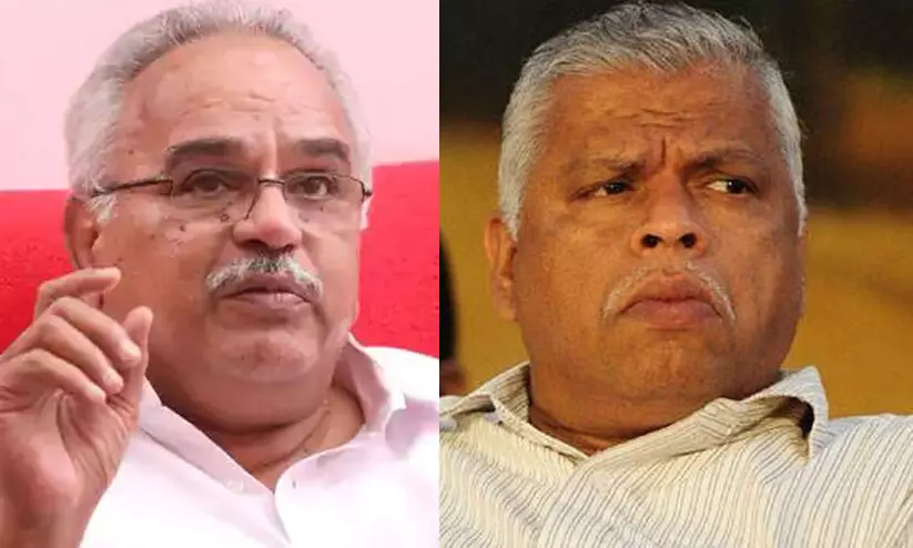kanam and mv jayarajan
