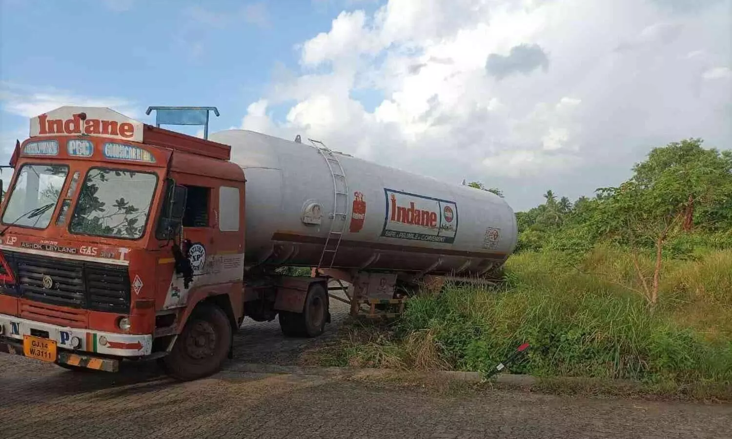 marad gas lorry