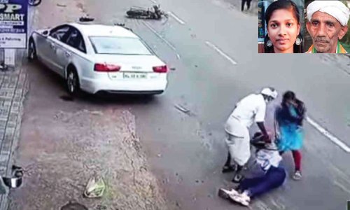 pranaya with the rescue operation before the shock of escaping the accident is gone