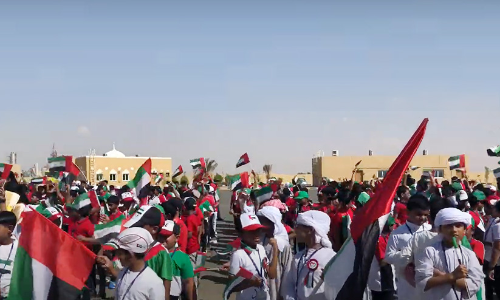 യു.​എ.​ഇ​ 50ാം ദേ​ശീ​യ ദി​നാ​ഘോ​ഷം: ഷാ​ര്‍ജ ഇ​ന്ത്യ​ന്‍ സ്​​കൂ​ളു​ക​ളി​ല്‍ വ​ര്‍ണാ​ഭ​മാ​യ ആ​ഘോ​ഷം