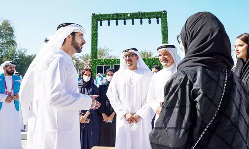 ഡേ ​ഫോ​ർ ദു​ബൈ വ​ള​ൻ​റി​യ​ർ​മാ​രെ ശൈ​ഖ്​ ഹം​ദാ​ൻ ആ​ദ​രി​ച്ചു