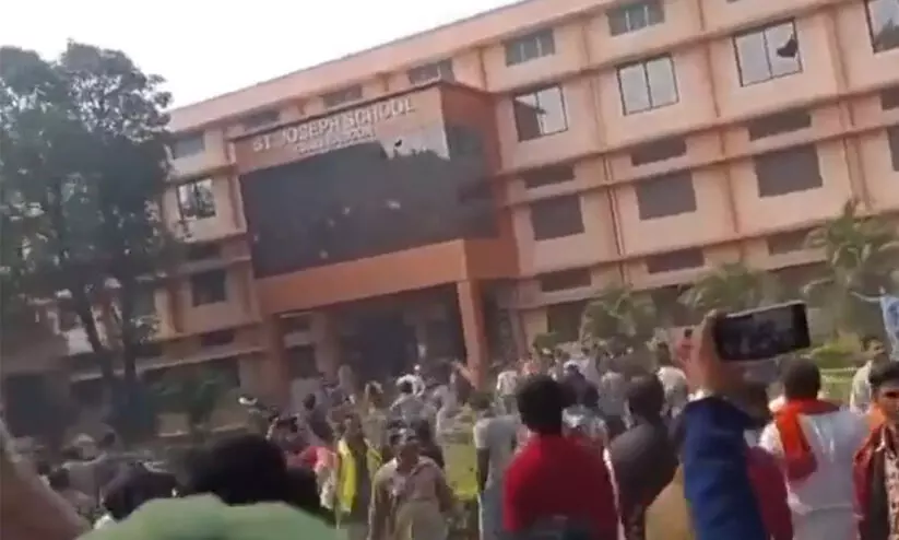 bhajrang dal school attack