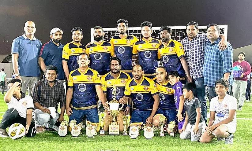 ഫുട്ബാൾ ടൂർണമെൻറ് സംഘടിപ്പിച്ചു ഫുട്ബാൾ ടൂർണമെൻറ് സംഘടിപ്പിച്ചു