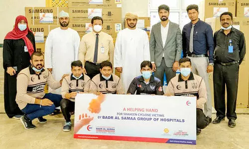 ശ​ഹീ​ൻ: സ​ഹാ​യ ഹ​സ്​​ത​വു​മാ​യി ബ​ദ​ർ അ​ൽ​സ​മാ ഗ്രൂ​പ്