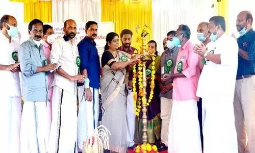 Quarantine at the check post for cattle Minister Chinchurani