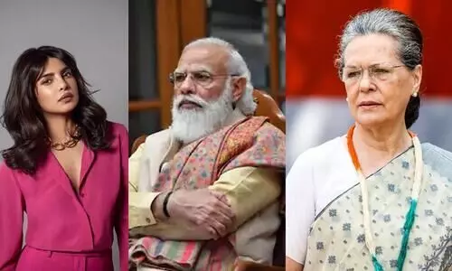 Modi Priyanka Chopra Sonia gandhi