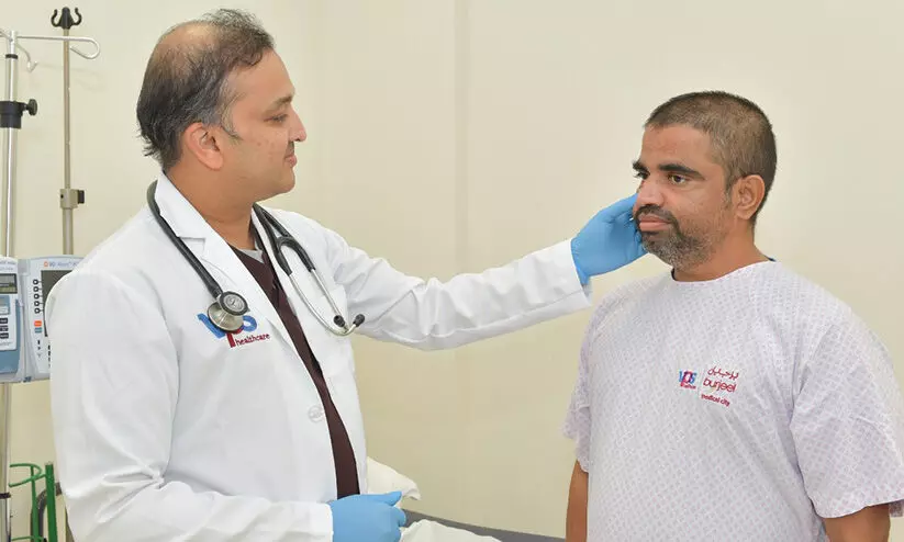 മാ​ര​ക​രോ​ഗം ബാ​ധി​ച്ച പ്ര​വാ​സി​ക്ക് തു​ണ​യാ​യി മ​ല​യാ​ളി ഡോ​ക്​​ട​ര്‍