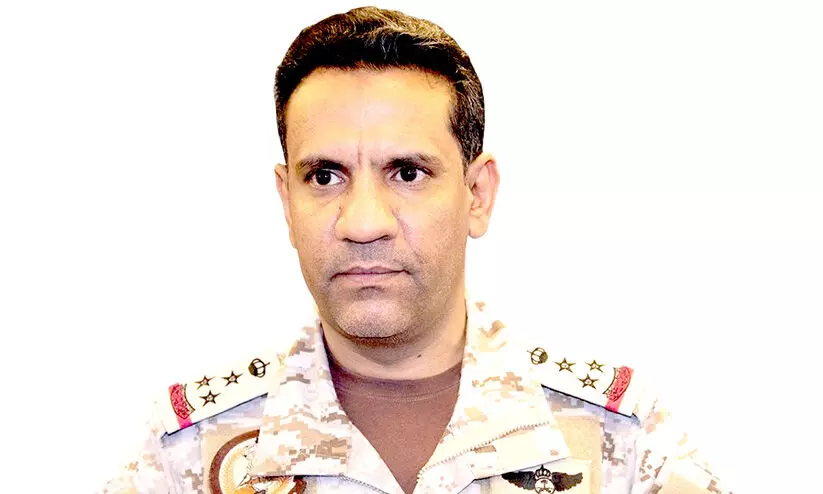 റി​യാ​ദി​ന്​ നേ​രെ ബാ​ലി​സ്​​റ്റി​ക്​ മി​സൈ​ൽ; വ്യോ​മ​സേ​ന തകർത്തു