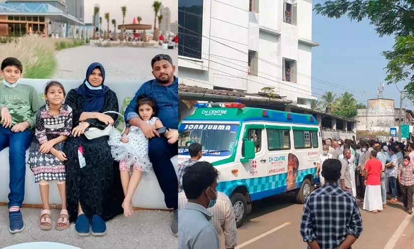 സൗദി അപകടം: അവർ അഞ്ചുപേരും ഒരുമിച്ച്​ മണ്ണോടുചേർന്നു; കണ്ണീരണിഞ്ഞ്​ നാട്​...