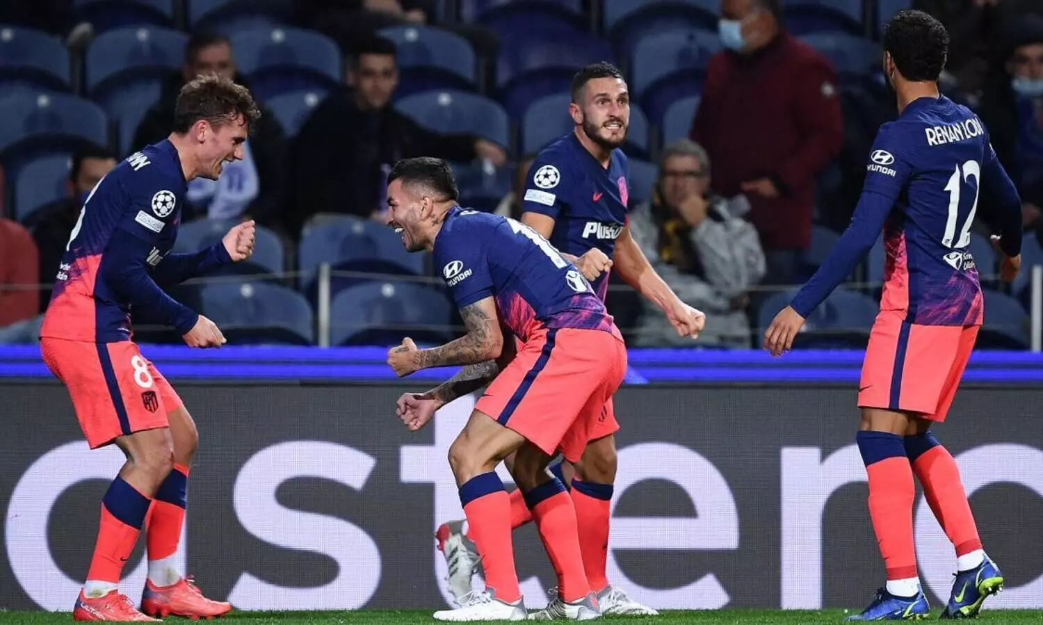 ചാമ്പ്യൻസ്​ ലീഗ്​ ഫുട്​ബാൾ: അ​ത്​​ല​റ്റി​കോ നോ​ക്കൗ​ട്ടി​ൽ; മി​ലാ​ൻ പു​റ​ത്ത്​