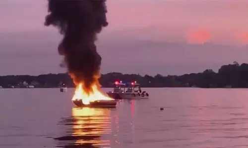 boat fire