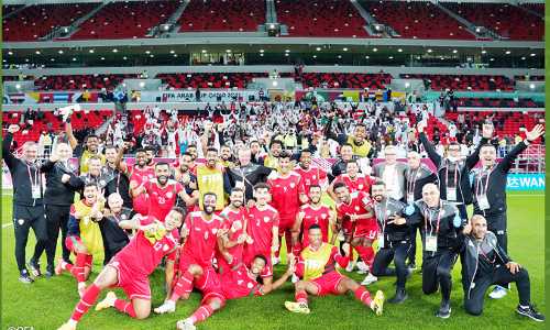 ഫി​ഫ അ​റ​ബ്​​ക​പ്പി​ൽ ഒ​മാ​ൻ ക്വാ​ർ​ട്ട​റി​ൽ: ഫു​ട്ബാ​ൾ പ്രേ​മി​ക​ൾ ആ​വേ​ശ​ത്തി​ൽ