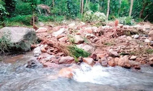 ആര്യങ്കാവിൽ വീണ്ടും ഉരുൾപൊട്ടലും മഴക്കെടുതിയും