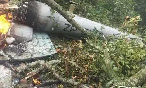 military chopper crash Reason