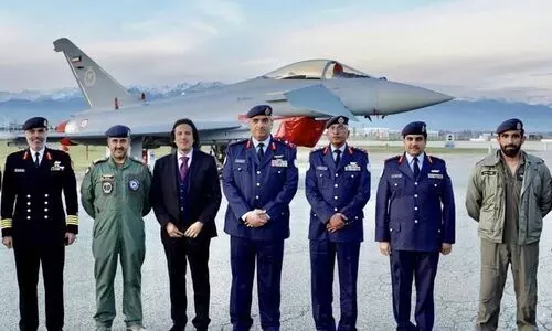 കുവൈത്ത്​ യൂറോഫൈറ്റർ യുദ്ധവിമാനങ്ങൾ ഏറ്റുവാങ്ങി