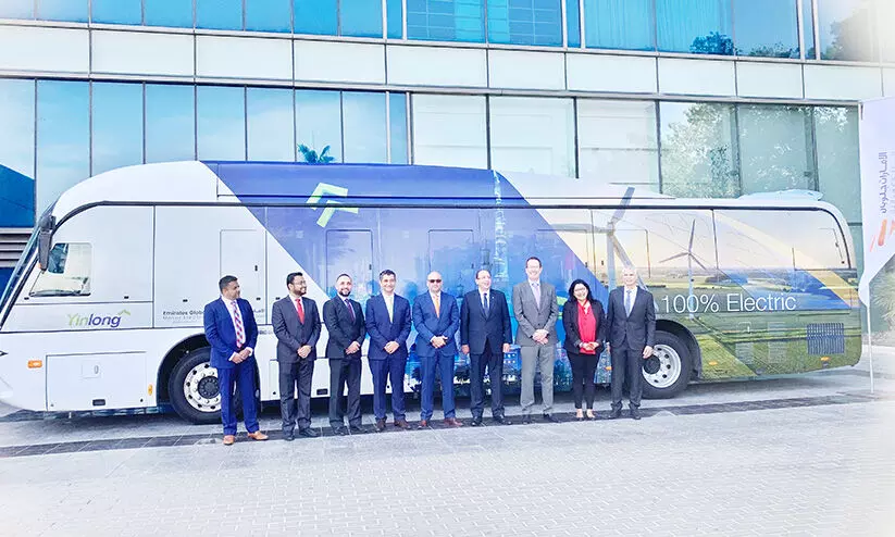 അബൂദബിയിൽ ഇലക്ട്രിക് ബസുകള് അടുത്തവർഷം ഓടിത്തുടങ്ങും അബൂദബിയിൽ ഇലക്ട്രിക് ബസുകള് അടുത്തവർഷം ഓടിത്തുടങ്ങും