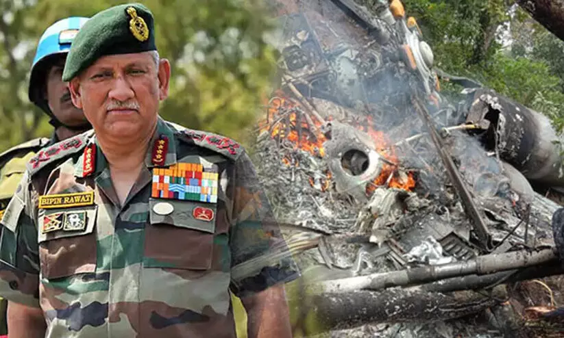 ബിപിൻ റാവത്തിനെ പുറത്തെടു​ക്കു​േമ്പാൾ ജീവനുണ്ടായിരുന്നു, അദ്ദേഹം പേര്​ പറഞ്ഞു -രക്ഷാപ്രവർത്തകൻ