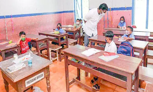 PV Sreenijan MLA as a maths teacher