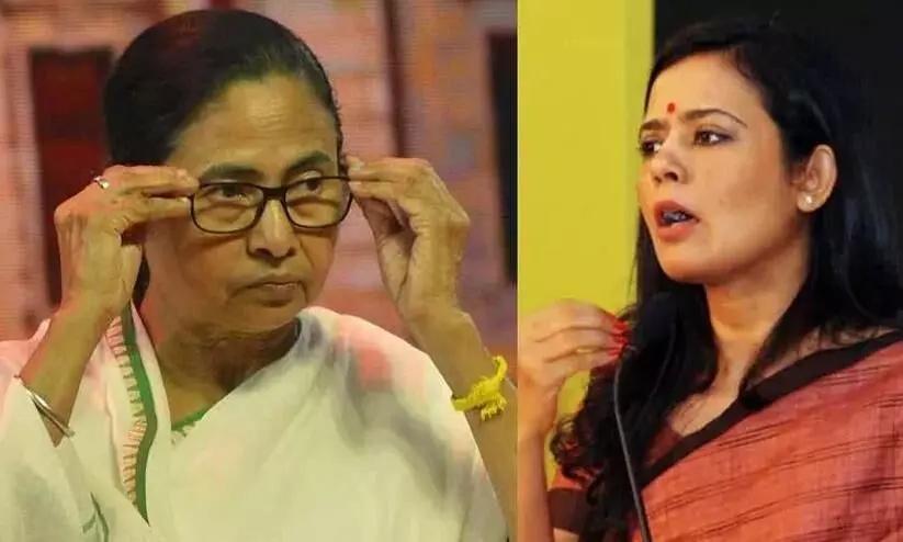 Mamata Banerjee and Mahua Moitra Mamata Banerjee and Mahua Moitra