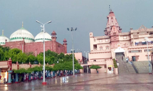 Shahi Mosque Eidgah and temple