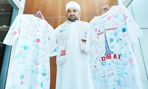 അസിമി​െൻറ കന്തൂറയിലുണ്ട്​ എക്​സ്​പോ പാസ്​പോർട്ട്​