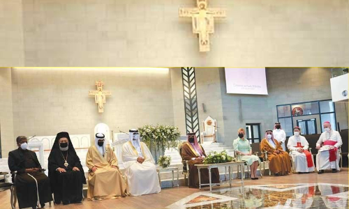 ബഹ്​റൈനിലെ ക​ത്തോലിക്ക ദേവാലയം രാജകുമാരൻ വിശ്വാസികൾക്ക്​ സമർപ്പിച്ചു​