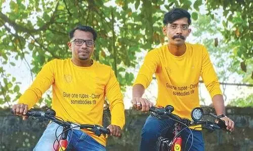 സൈക്കിളിൽ രാജ്യംചുറ്റാൻ ഒരുങ്ങി യുവാക്കൾ; ലക്ഷ്യം അഞ്ച്​ വീട്​ നിർമാണം