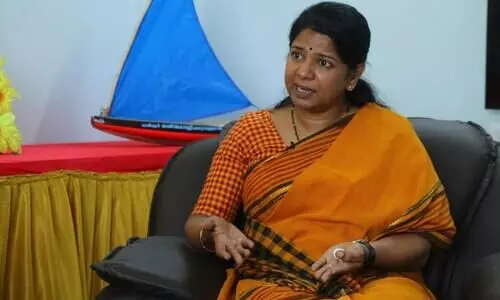 ബി.ജെ.പിയുടെ ആത്മനിർഭർനെതിരെ പാർലമെന്‍റിൽ തമിഴിൽ പൊങ്കാലയിട്ട്​ കനിമൊഴി എം.പി