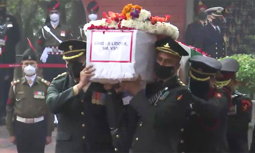 military chopper crash, LS Lidder