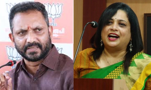 ഫേസ്​ബുക്​ പോസ്റ്റ്​: രശ്​മിത രാമചന്ദ്രനെതിരെ നടപടി വേണമെന്ന്​ കെ. സുരേന്ദ്രനും യുവമോർച്ചയും