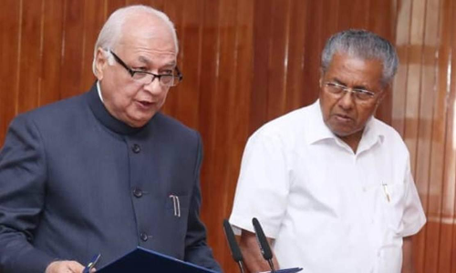 arif muammed khan and pinarayi vijayan