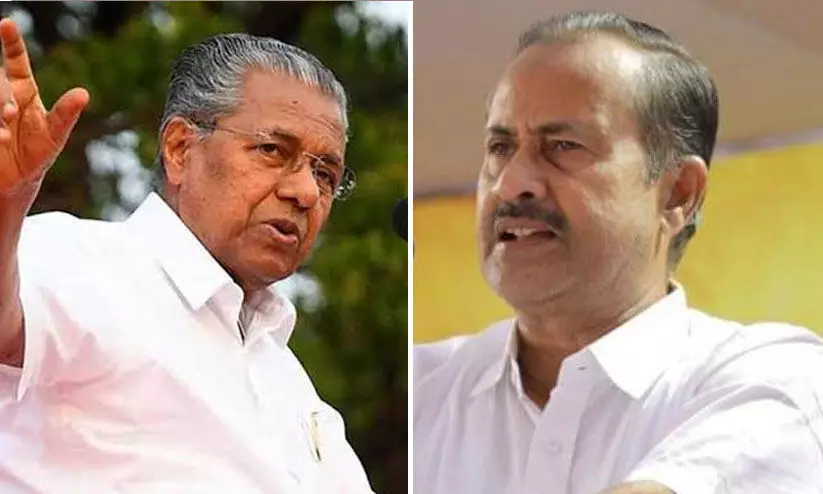 pinarayi vijayan and pma salam pinarayi vijayan and pma salam