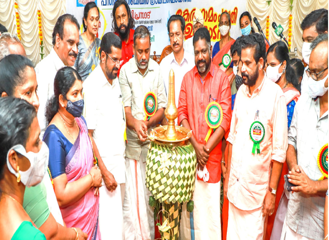 Keragram 15 lakh saplings will be planted –Minister P. Prasad Keragram 15 lakh saplings will be planted –Minister P. Prasad