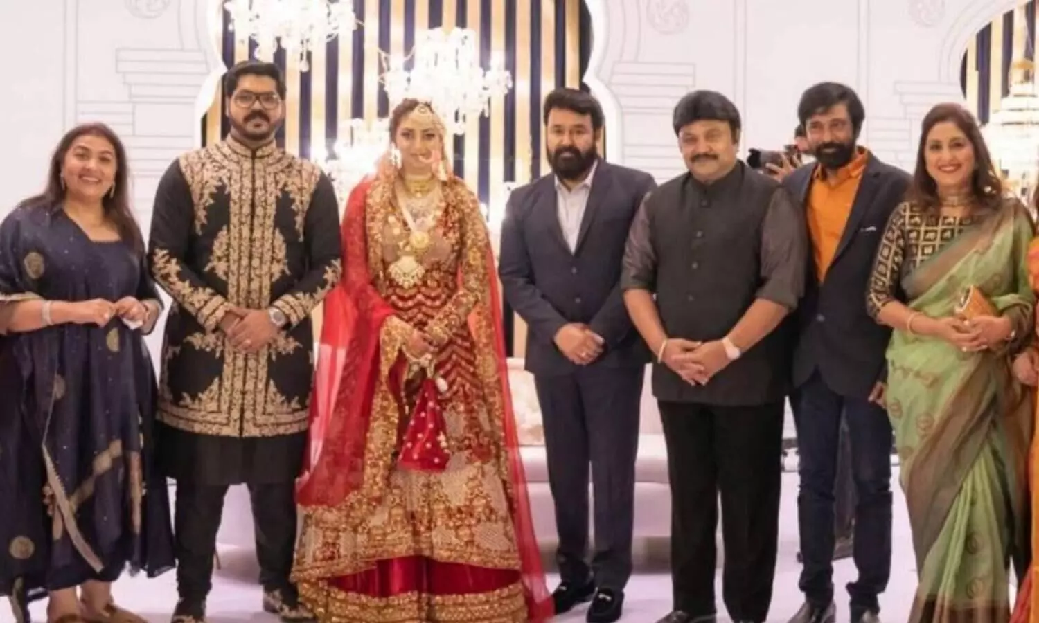 താര സംഗമമായി നടൻ റഹ്​മാന്‍റെ മകളുടെ വിവാഹം