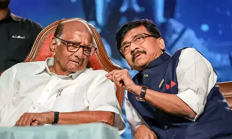Sharad Pawar and Sanjay Raut