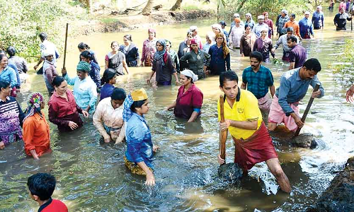 ഹരിത കേരളം മിഷൻ പുനരുജ്ജീവിപ്പിച്ചത്​ 406 കി.മീ നീർച്ചാലുകൾ