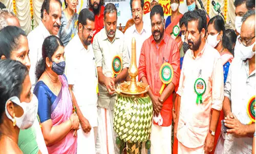 Keragram 15 lakh saplings will be planted –Minister P. Prasad