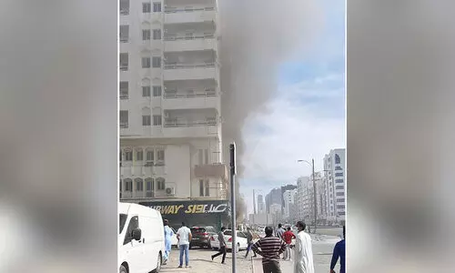 ഫുജൈറയിൽ റസ്​റ്റാറൻറിന്​ തീപിടിച്ചു