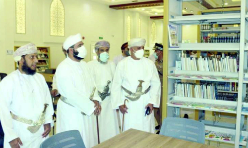 നിസ്വ പബ്ലിക് ലൈബ്രറി തുറന്നു നിസ്വ പബ്ലിക് ലൈബ്രറി തുറന്നു